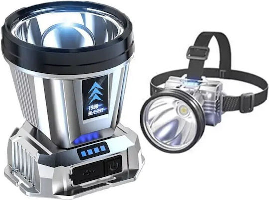 Alista Home Wiederaufladbarer Kopf LED Taschenlampe