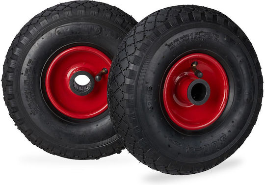 Relaxdays Pneumatic Wheel 260mm
