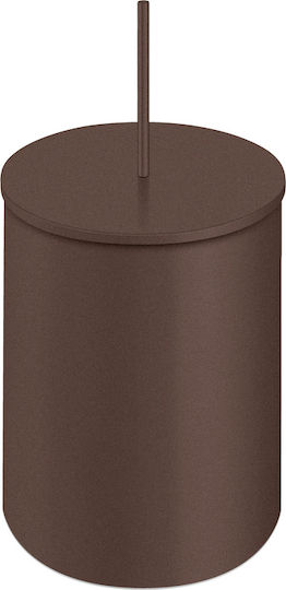 Sanco 90606-M102 Metallic Bathroom Bin 5lt Beige