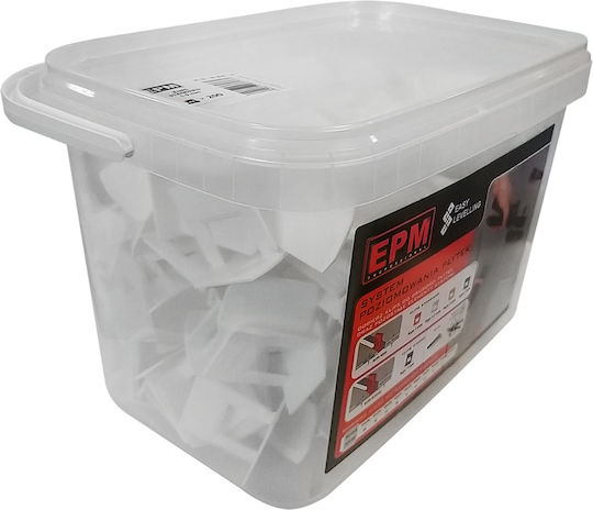 Einfache Nivelliergerät für Fliesen Fliesenabstandhalter 200 Stück 1,5mm E-315-8815