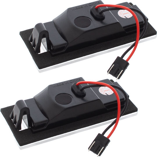 Fiat Freemont 11-16 Led License Plate Lights 2 Pcs Set