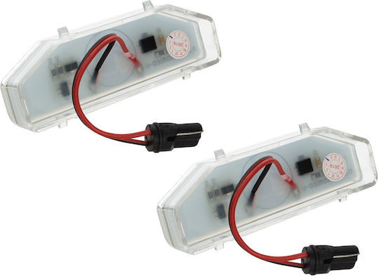 Mazda 6 09-17 Lumini LED Pentru Plăcuțele De Înmatriculare Set 2 Bucăți