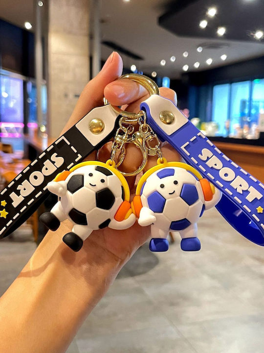 Keychain Flippy Soccer Ball Model Headphones World Cup Accessory Keys Backpack Acrylic Material 50 G Dark Blue Keychain Flippy Soccer Ball Model Headphones World Cup Accessory Keys Backpack Acrylic Material 50 G Dark Blue