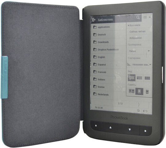 Pocketbook Флип Капак Лилав (Pocketbook 614, 614-2, 615, 624, 625, 626, 640, 641)