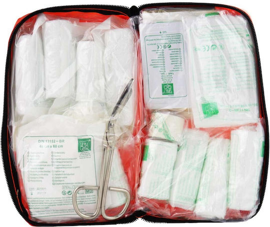Car Safety Kit KTEO Premium Zipper Case Triangle First Aid Kit Din13164 Fire Extinguisher 750g Vest 5 Pieces