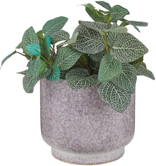 Butlers Speckle Ceramic Plant Pot Purple