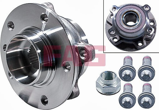 Radlager-Kit Fag Für Hinteres Reifensatz Rechts/Links Mit Stecker Für Fiat 500x Jeep Kompass Rebell 1.0-2.4 07.14