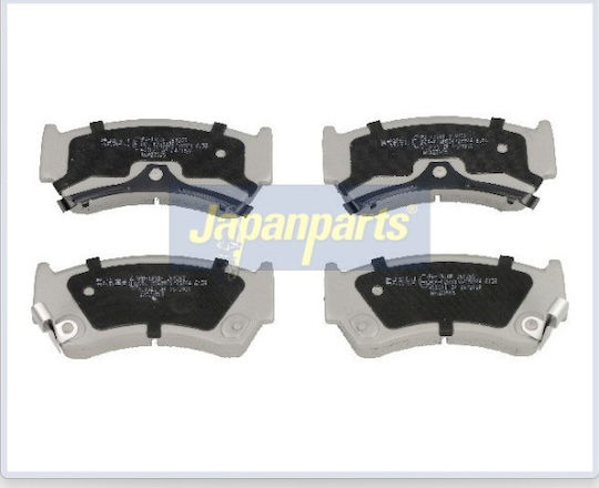 Pa-191af Brake Pads Nissanalmen15 1.4 00 247x18 Japan Parts 1tm