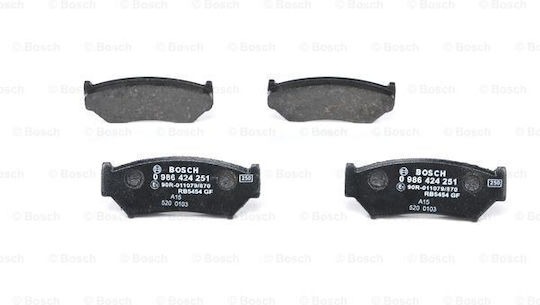Bosch Brake Pad Front 4pcs for Suzuki Grand Vitara / Jimny / Vitara