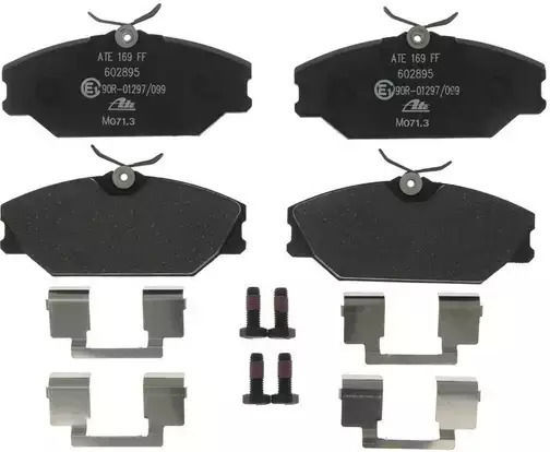 Ремъчни накладки Renault Clio II BB0 1 2 CB0 1 2 Ate 13046028952
