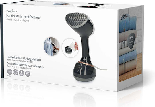 Nedis Handheld Garment Steamer 1700W with 370ml Tank Black