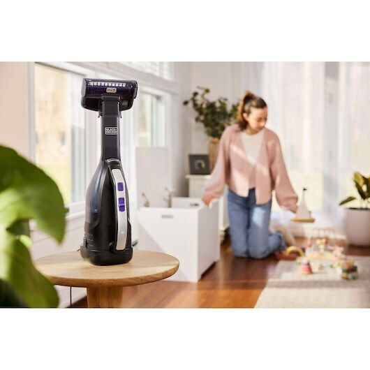 Black & Decker Rechargeable Handheld Vacuum 12V Gray