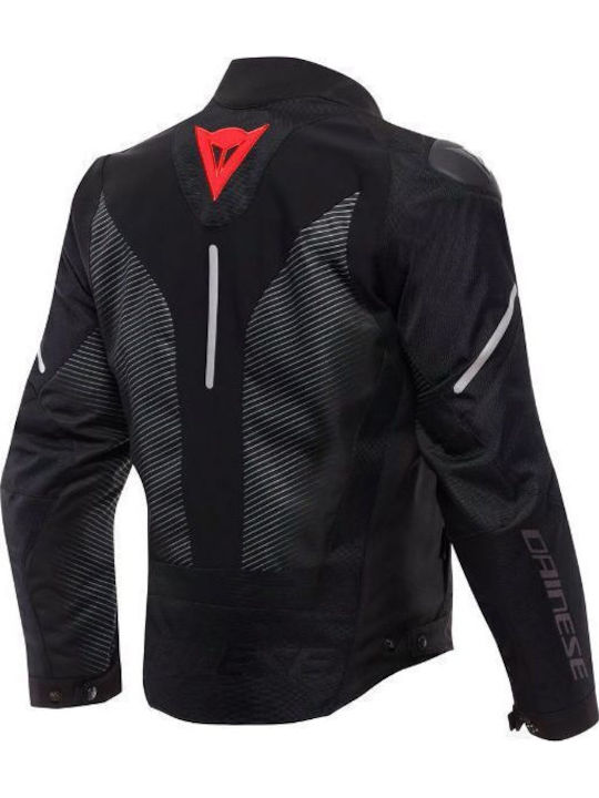 Dainese Super Sprint Air Tex Men Riding Jacket 4 Seasons Waterproof Black/White/Red