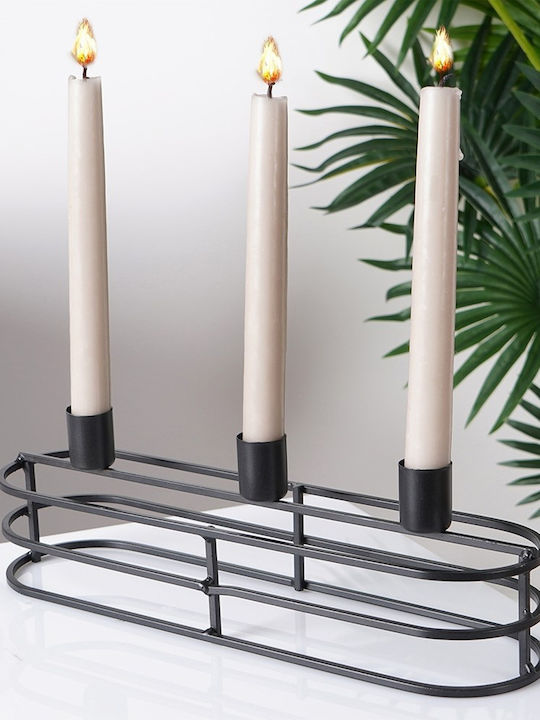 Home&Styling Collection Κηροπήγιο Μεταλλικό