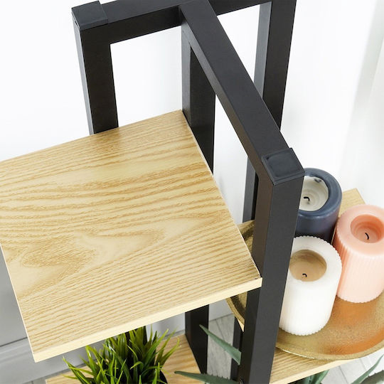 Vilde Metal Plant Stand Black
