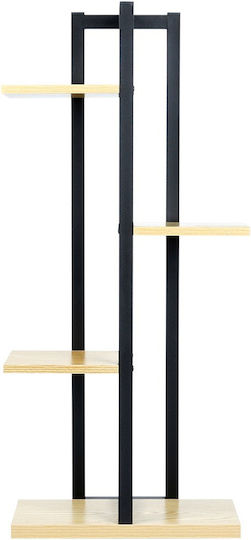 Vilde Metal Plant Stand Black