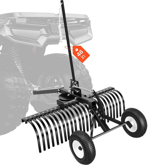 Vevor Lawn Rake with Pole