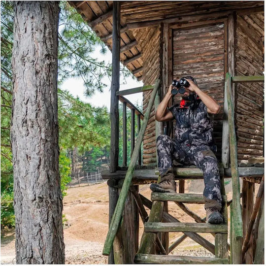 Chameleon Hunting Vest Double Sided Camouflage Fleece Orange