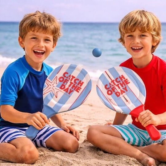 Swim Essentials Beach Tennis Set Catch Day Комплект Ракети За Плажен Тенис 2 Топки И Калъф 3г+ 1 Комплект