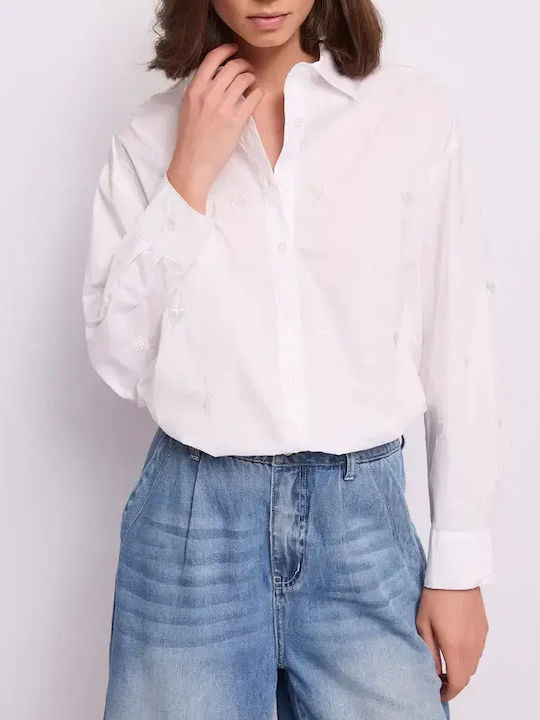 Long Sleeve Women's Shirt White