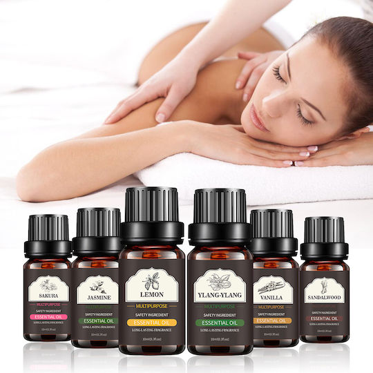 Set of 12 Essential Oils 12x10ml 100% Pure