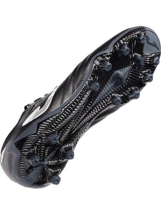 Joma Powerful Football Shoes with Cleats FG Black