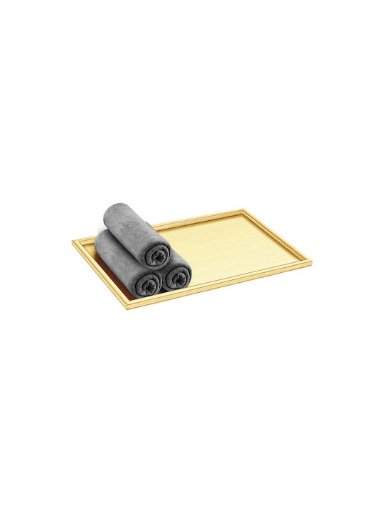 Sanco Badezimmerboxen und -körbe Veranstalter Bronze