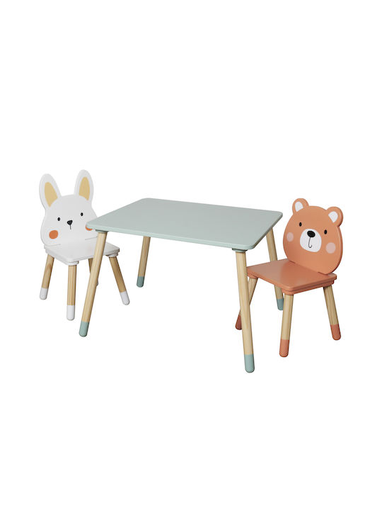 Ginger Home Kinder Tische mit Stühlen für Malerei aus Holz
