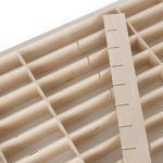 Wooden Wall Shelf Ecru