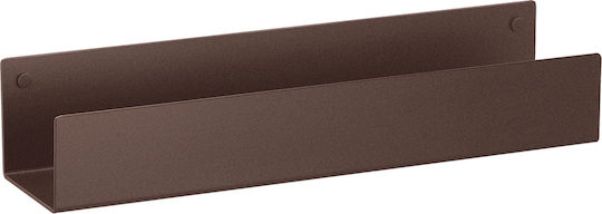 Sanco Wall Mounted Bathroom Shelf Metallic Gray