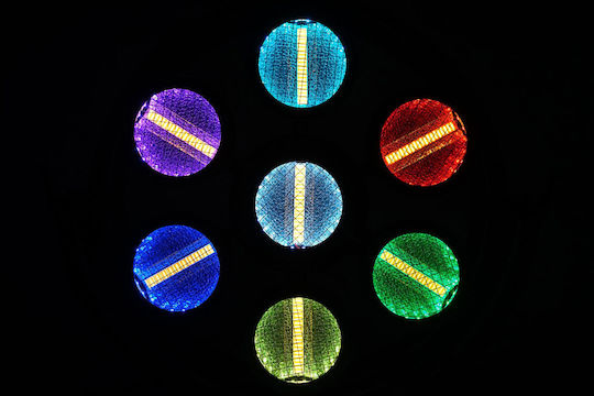 Fos Technologies LED 7 RGB Alb Cald