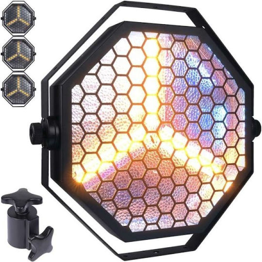 Evo Φωτορυθμικό Spot LED DMX Θερμό Λευκό / RGB
