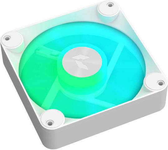 APNX FP1-120-3 Вентилатор за кутия с RGB Осветление Бял