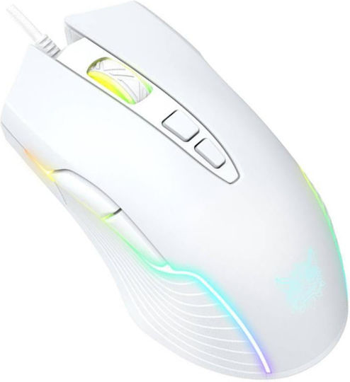 Onikuma CW905 RGB Gaming Mouse 64000 DPI White