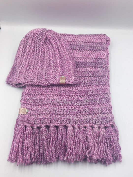 Kinder Schal Gestrickt Rosa