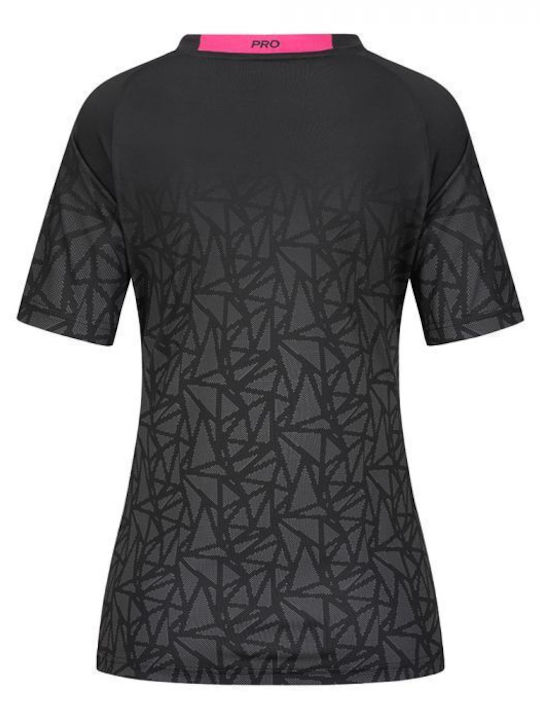 Butterfly Higo Lady Ping-Pong Shirt Anthracite