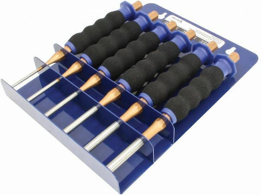 Set 6 Rubber Handle Screwdrivers