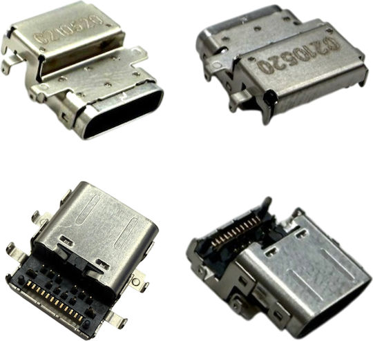 DC Power Supply Plug Type-C Charging Port Samsung Notebook 7 NP750QUA NP750QUA-K01US NP750QUB-K01US NP750QUB XE310XBA-K03US XE930QCA XE930QCA-K01US Code 1-3943