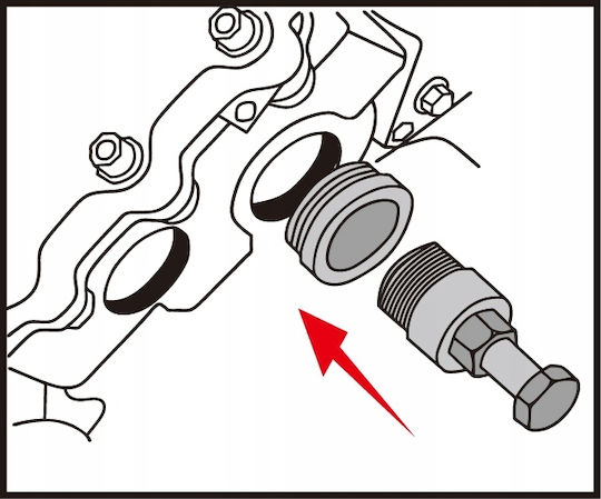 Injection Pump Removal Tool BMW 2.0 3L