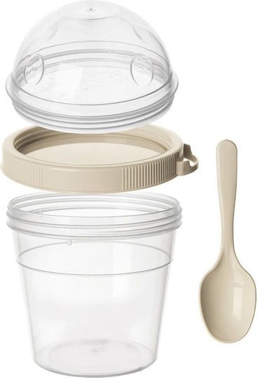Orion Set Mittagsboxen Transparent 2 Stück