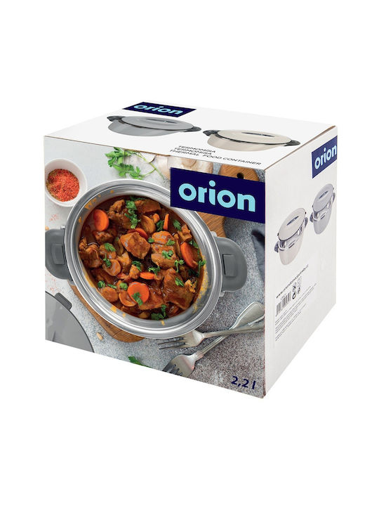 Orion Cutie De Prânz Inox Termos Gri 2lt