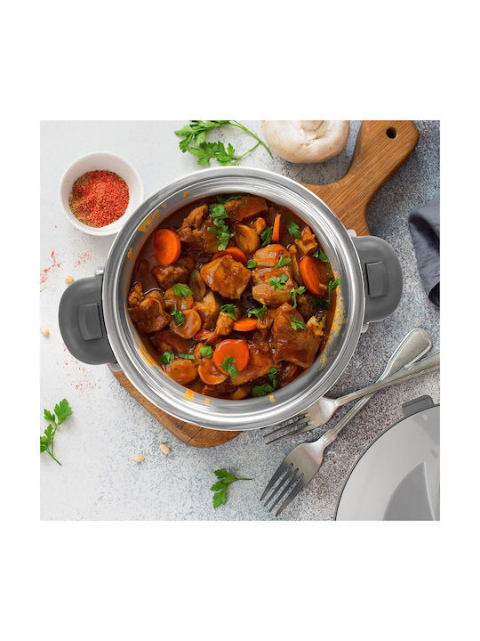 Orion Cutie De Prânz Inox Termos Gri 2lt