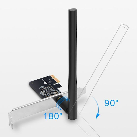 TP-LINK Archer T2E Ασύρματη Κάρτα Δικτύου PCI-e
