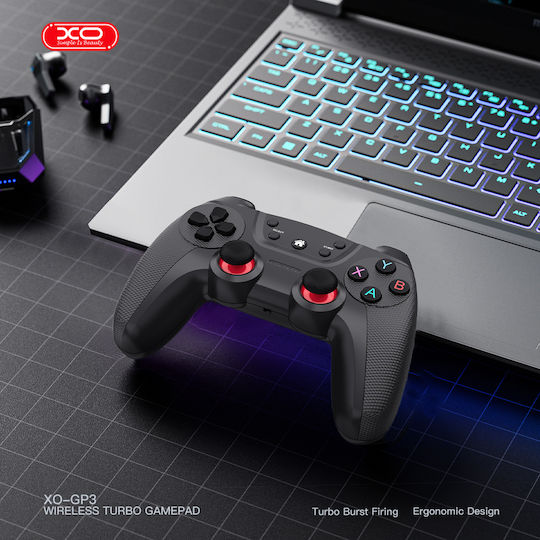 Ασύρματο Gamepad για Android / PC / PS3 / PS4 Γκρι
