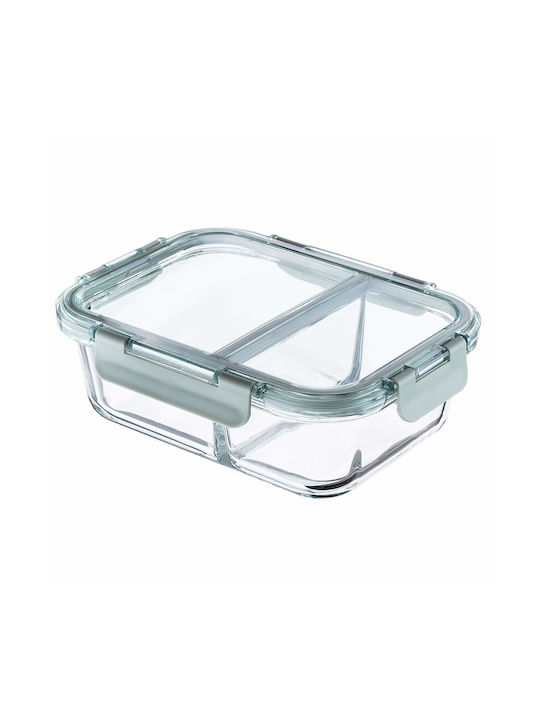 Kadax Σετ Δοχεία Φαγητού Γυάλινα 22x17cm 4τμχ