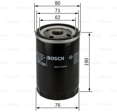 Bosch Motorölfilter 0 451 103 348
