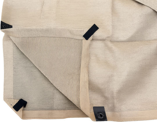 Beige Shade Net 4x6m 150gr/m²