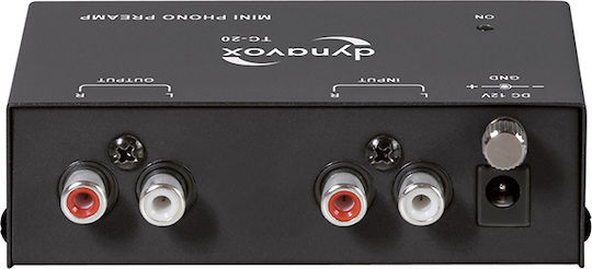 Dynavox Pro Phono Mm Amplifier Tc-20 Black 207671