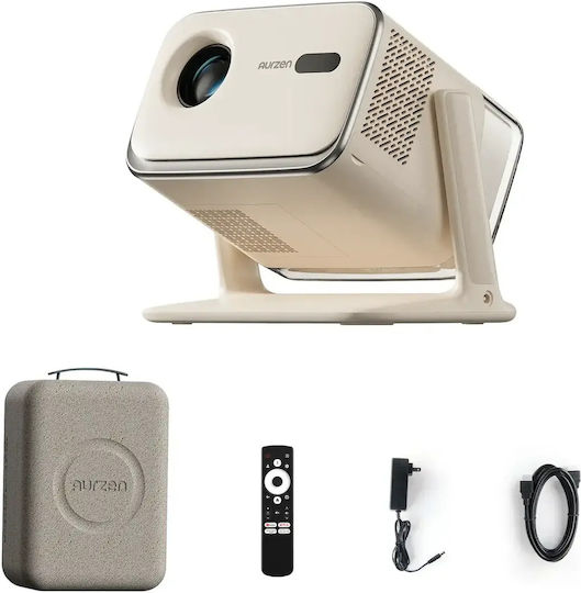 Aurzen Boom Mini Mini Projector LCD Full HD LED Lamp with Wi-Fi and Built-in Speakers
