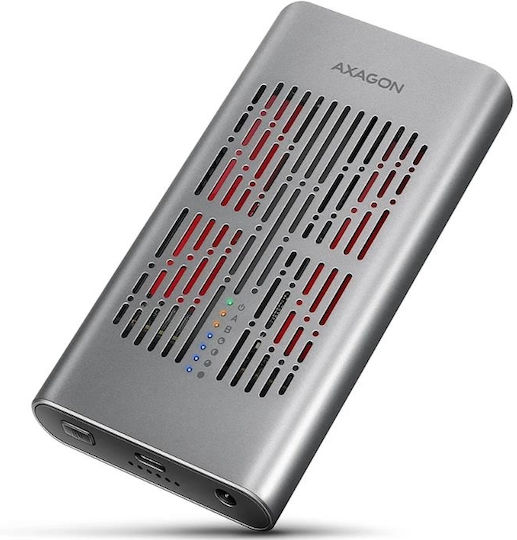Axagon Θήκη για Σκληρό Δίσκο M.2 SATA III NVME με σύνδεση Type-C